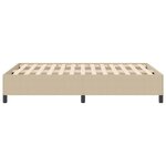 vidaXL Lit à ressorts Vert gris 160 x 200 cm Velours