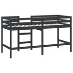 vidaXL Lit mezzanine enfants échelle 80x200 cm bois pin massif