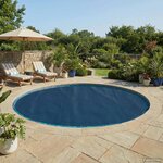 vidaXL Couverture de piscine solaire de haute qualité Ø 600 cm 200 μm