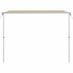 vidaXL Auvent de camping-car et caravane 3x2 5x2 15 m Beige