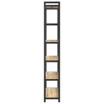 vidaXL Bibliothèque Chêne sonoma 80 x 30 x 188 cm Bois d'ingénierie