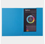 Paquet de 50 chemises 2 rabats ROCK''S 220 - 24x32cm EXACOMPTA