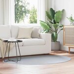 vidaXL Tapis HUARTE Gris 120 x 170 cm Polyester