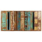 vidaXL Table de salle à manger 160x80x76cm Bois de récupération massif