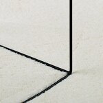 vidaXL Tapis OVIEDO à poils courts crème 80x150 cm