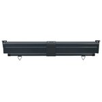 vidaXL Auvent latéral de balcon 125x250 cm Gris