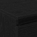 vidaXL Table basse Chêne noir 90 x 50 x 36 5 cm Bois d'ingénierie