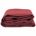vidaXL Toile de rechange pour store banne Bordeaux 10 x 1.6 m tissu