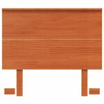 vidaXL Tête de lit cire marron 90 cm bois massif de pin