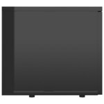 vidaXL Meuble TV Noir brillant 80x34x30 cm Bois d'ingénierie