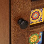 vidaXL Haut Armoire Noyer 40 x 33 x 110 cm Bois de mangue massif