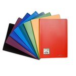 Porte vues prolypro souple grainé opaque 100 vues A4 Coloris Aléatoire EXACOMPTA