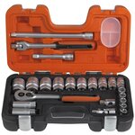 Bahco jeu de douilles de 1/2 po 23 pièces s240af