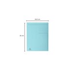 Chemise Imprimée 3 Rabats Format FOLIO FOREVER 280g Bleu EXACOMPTA