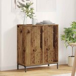 vidaXL Buffet Bois ancien 69 5 x 33 x 82 cm Bois d'ingénierie