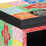 Meuble TV mural vidaXL Multicolore 100x30x22cm en bois d'ingénierie