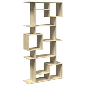 vidaXL Bibliothèque chêne sonoma 92x29x188 cm bois d'ingénierie