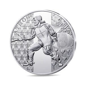 Les Trois Mousquetaires - Athos Monnaie de 10€ Argent