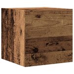 vidaXL Ensemble de meuble TV mural 7 Pièces vieux bois bois d'ingénierie