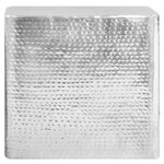 vidaXL Tables basses 2 Pièces Argenté Aluminium