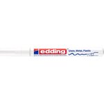 Marqueur Peinture Brillante 751 Blanc Pointe Moyenne 1-2 mm x 3 EDDING