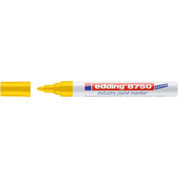 Marqueur Peinture 8750 Spécial Industrie Jaune 2-4 mm EDDING