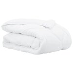vidaXL Couettes & Duvets Blanc 200 x 220 cm Microfibre
