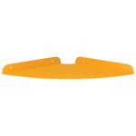 vidaXL Étagère Flottante d'Angle 4 pc Jaune moutarde 24 x 24 x 2 cm