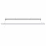 vidaXL Auvent Gris clair 500 x 300 x 165 cm Polyester et Aluminium