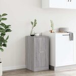 vidaXL Armoire apothicaire sonoma gris 40x41x77 5 cm bois d'ingénierie