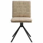 vidaXL Chaises à manger lot de 4 gris clair similicuir daim