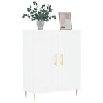vidaXL Buffet blanc 69 5x34x90 cm bois d'ingénierie