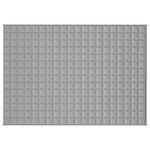 vidaXL Couverture lestée Gris 137x200 cm 6 kg Tissu