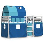 vidaXL Lit superposé sans matelas 90x190 cm bois de pin massif