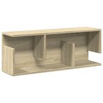 vidaXL Armoire murale 80x20x30 cm chêne sonoma bois d'ingénierie
