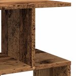 vidaXL Tables de chevet 2Pièces vieux bois 50x30x51 5cm bois d'ingénierie