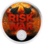 Pièce de monnaie en Argent 2 Dollars g 31.1 (1 oz) Millésime 2025 RISK OF WAR