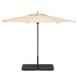 Base de parasol portable Sable/Eau 60 L
