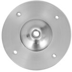 vidaXL Pieds de table télescopiques Nickel brossé  710 mm - 1100 mm