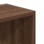 vidaXL Bibliothèque chêne marron 31x24x77 cm bois d'ingénierie