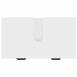 vidaXL Ensemble de mobilier de salle de bain avec tiroir 3 Pièces Blanc