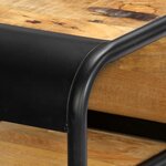 vidaXL Table console 118 x 30 x 75 cm Bois de manguier massif
