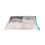 Pack and Move - Lot 12 Housses Rangement Sous Vide - Taille M 60 x 80 cm - Sac de Compression - Manteaux  Habils Ski - Moyen Format - Fermeture Zip