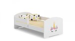 Lit enfant LUK BAR 160x80 Design licorne avec matelas