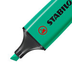 Surligneur BOSS ORIGINAL Rechargeable Pointe Biseautée 2-5 mm Turquoise STABILO