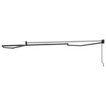 vidaXL Auvent Anthracite 3 x 2 5 m Métal