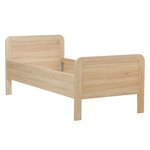 Lit Confort 90x200 cm Naturel sans sommier