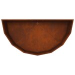 vidaXL Jardinière Rouillé 120 x 60 x 50 cm