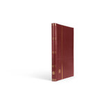 Classeur Comfort 32 pages noires pour timbres. Couleur - Bordeaux