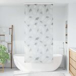 vidaXL Store enrouleur de douche avec cassette largeur du tissu 86 cm